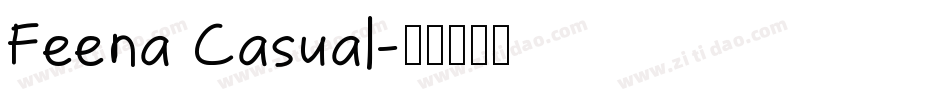 Feena Casual字体转换